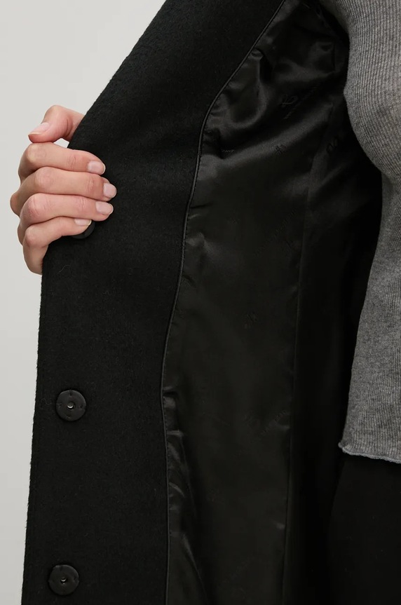 Μάλλινο παλτό Bruuns Bazaar CatarinaBBPerle coat BBW4107