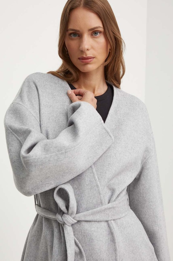 Calvin Klein płaszcz wełniany K20K207086