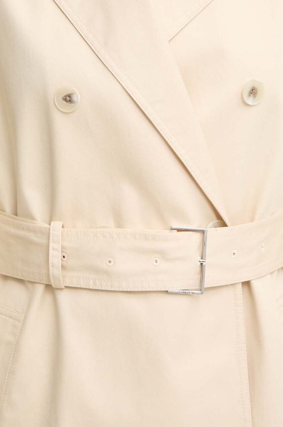 Calvin Klein płaszcz bawełniany K20K207281