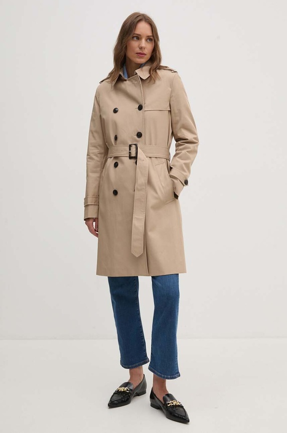 Tommy Hilfiger trencz nieocieplane beżowy WW0WW42133