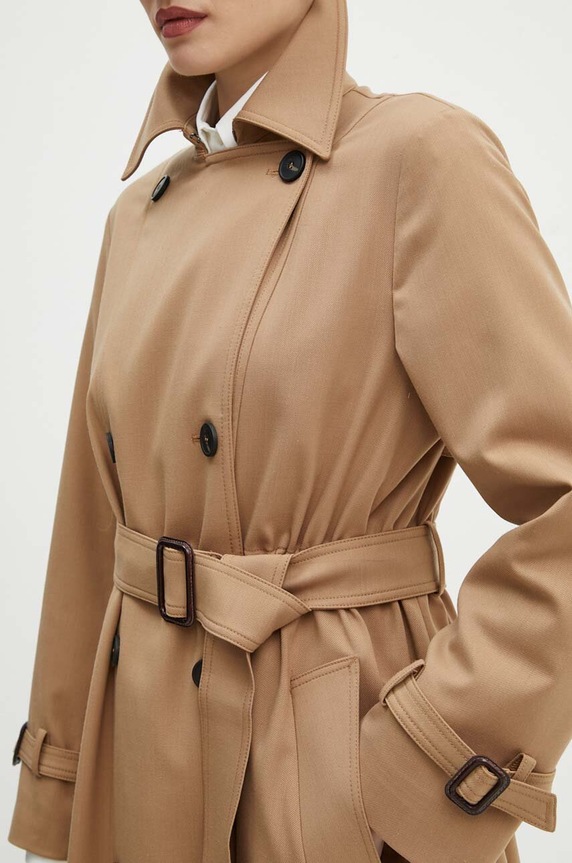 Weekend Max Mara trencz z domieszką wełny 2425026021600