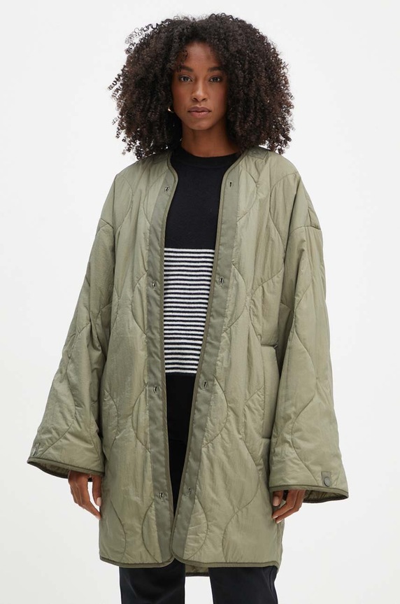 Weekend Max Mara parka reversibilă 2425026051600 verde AW24