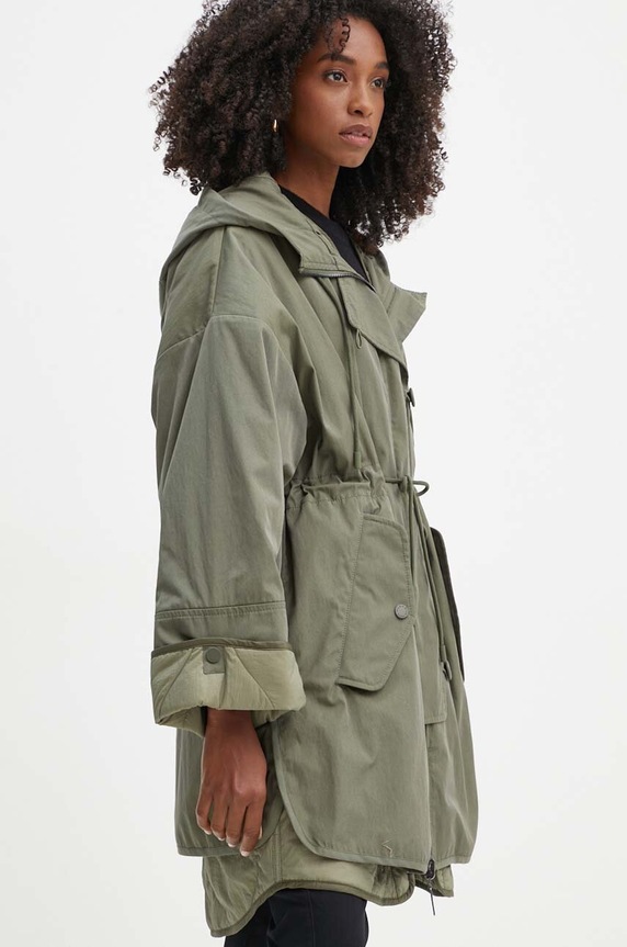 Weekend Max Mara parka reversibilă 2425026051600 verde