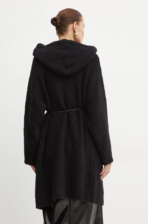 Ρούχα Ζακέτα από μίγμα μαλλιού Liu Jo WF4520.MA26O μαύρο