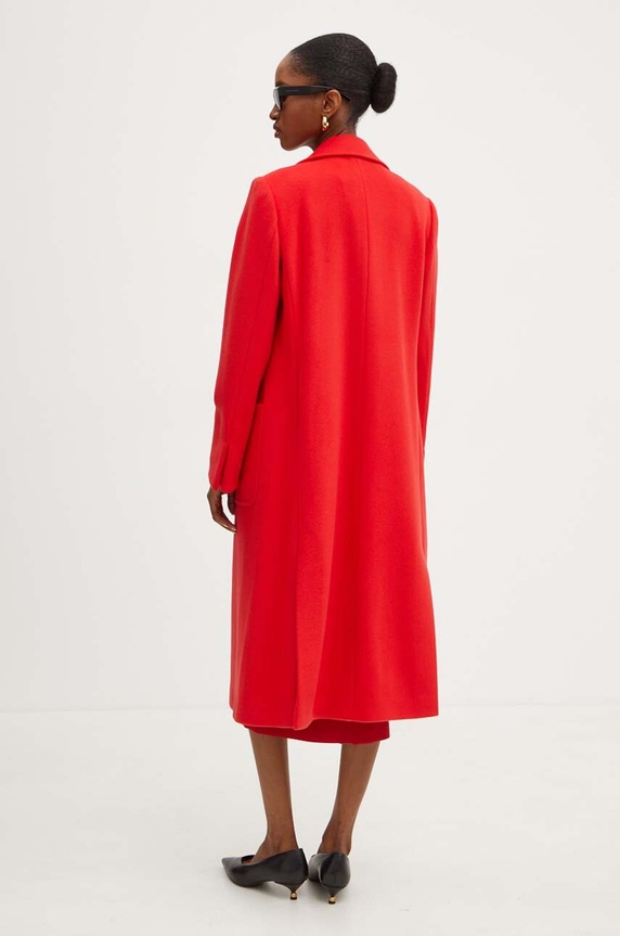 Ρούχα Μάλλινο παλτό MAX&Co. 2618011024200 κόκκινο