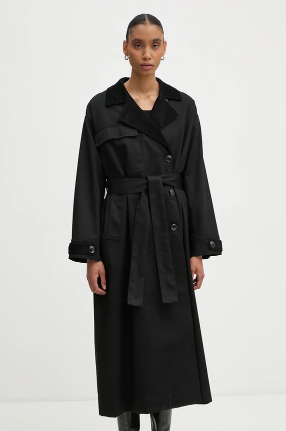 Шлифер Résumé CairoRS 122821237 черен AW24