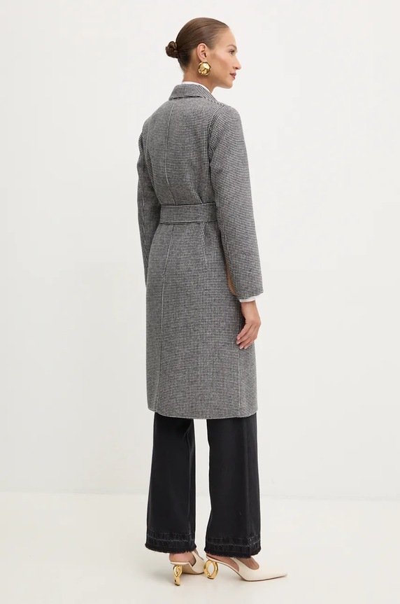 Abbigliamento Marella cappotto in lana 2423016051200 nero