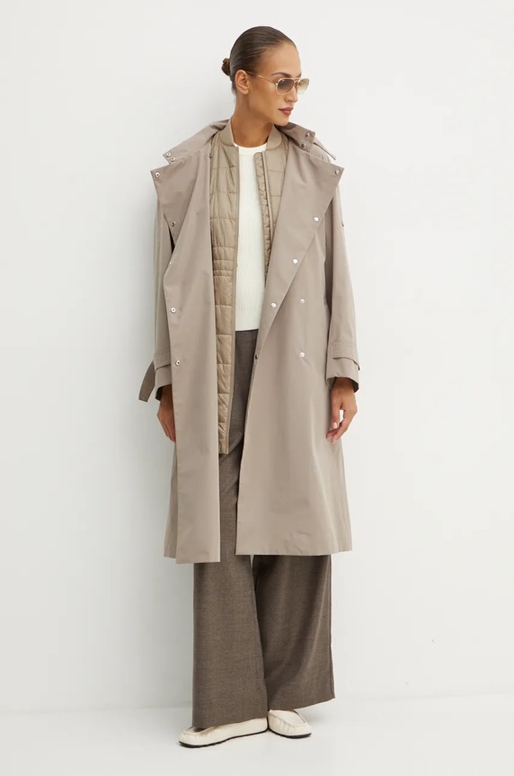 Kabát Max Mara Leisure 2426036018600 béžová