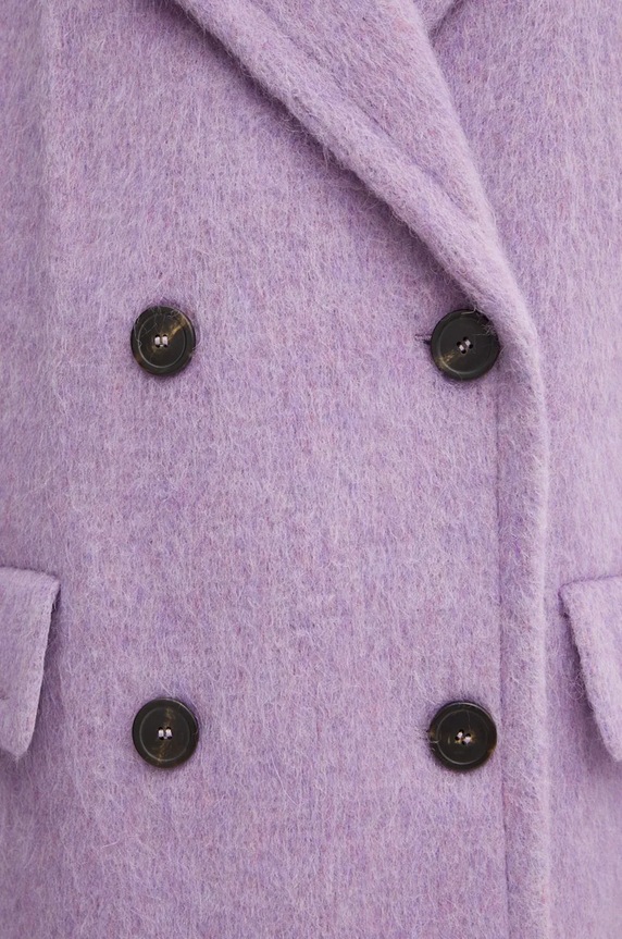 Weekend Max Mara palton de lana 2425016032600 violet