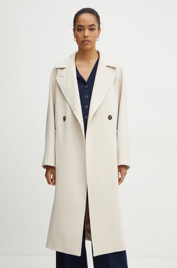 Vuneni kaput Weekend Max Mara 2425016092600 bež AW24
