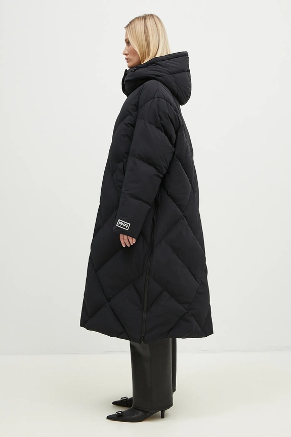 Kenzo piumino Long Down Jacket FE62OU1229NH.99 nero AW24