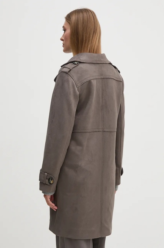 Abbigliamento Sisley cappotto 20AZLN04H grigio