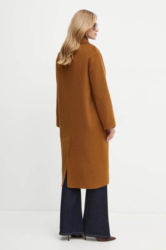 MAX&Co. gyapjúkabát 2426016013200 barna AW24
