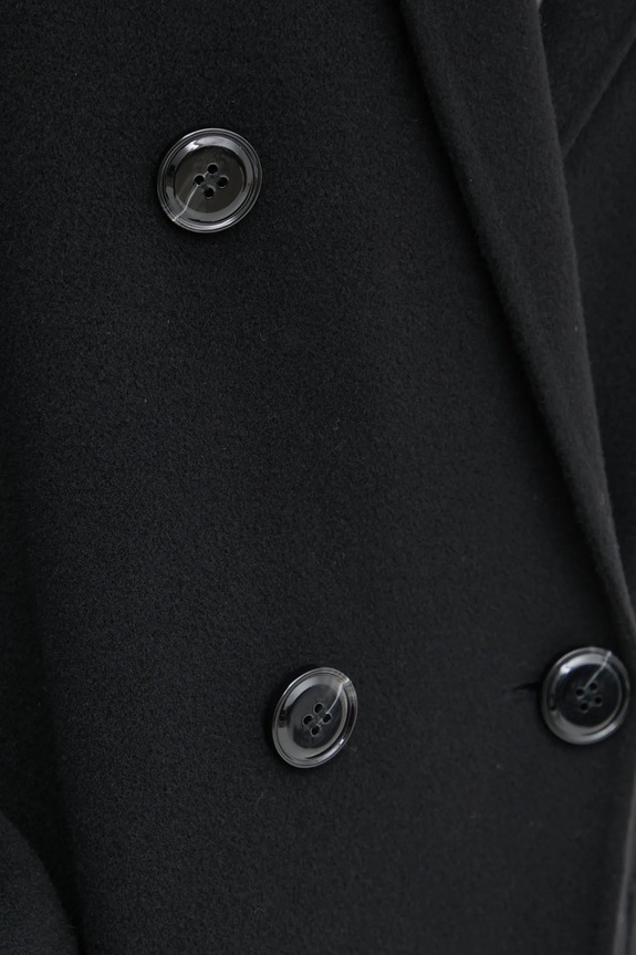 MAX&Co. gyapjúkabát 2426016013200 fekete