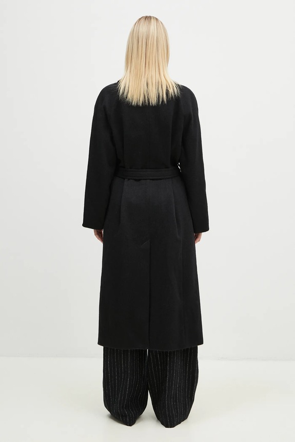 Abbigliamento A.P.C. cappotto in lana Manteau Floriane WOAQZ.F01544.PLZ nero