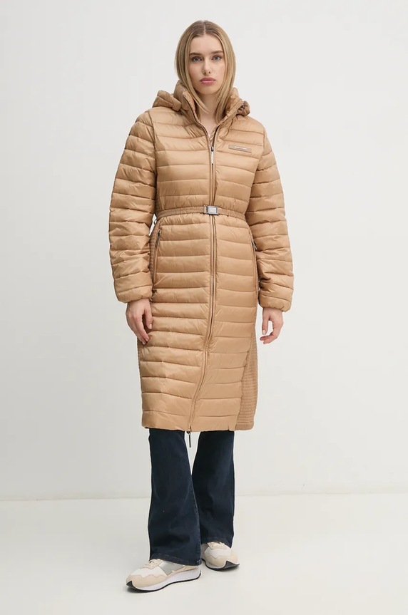 Calvin Klein rövid kabát szigetelt bézs K20K207732