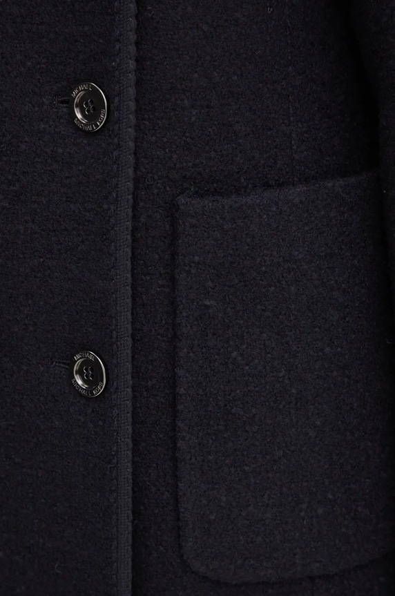 MICHAEL Michael Kors płaszcz z domieszką wełny 77B6754M12 czarny