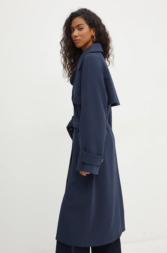 Îmbrăcăminte MICHAEL Michael Kors trenci MF420EXENX bleumarin