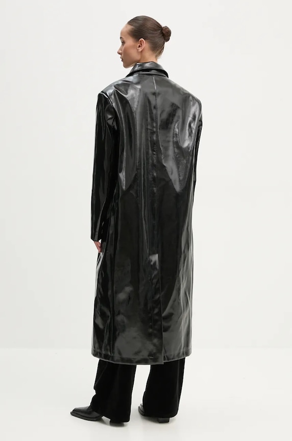 Îmbrăcăminte MSGM palton 3742MDC07.247800 negru
