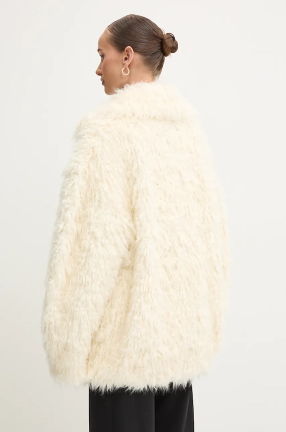 Одежда Пальто MSGM 3742MDC17.247808 бежевый