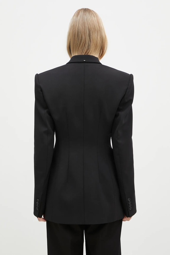 Abbigliamento Sportmax giacca in lana Danzica 2422046014600 nero