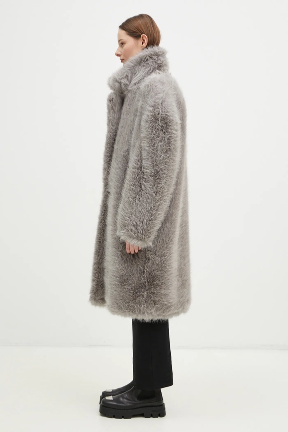 Пальто Sportmax Manico 2422906012600 сірий AW24