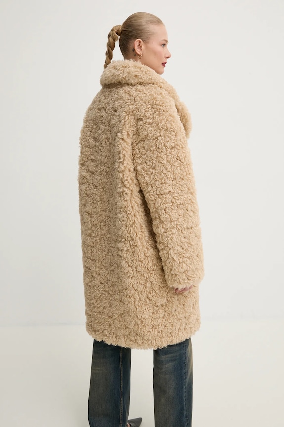 Ρούχα Παλτό Stand Studio Camille Cocoon Coat 61137.9061 μπεζ
