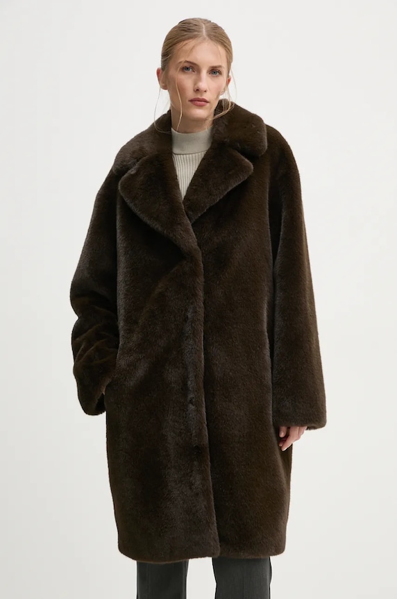 Stand Studio coat Camille Cocoon Coat brown 61137.9070