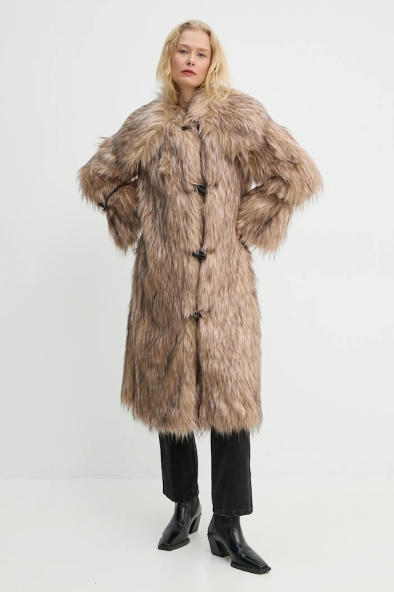 Пальто By Malene Birger GRACA з підкладкою бежевий Q72640001