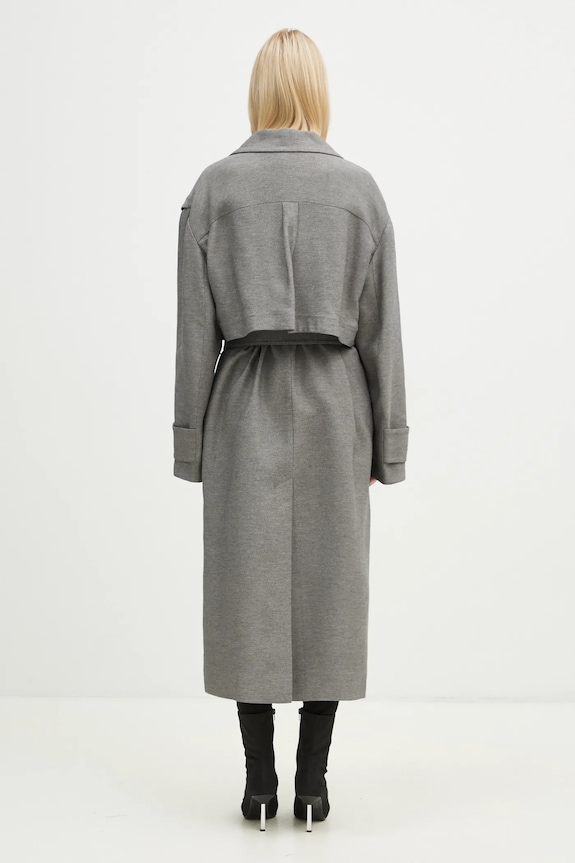 Clothing JW Anderson trench coat Longline Trench Coat CO0310.PG1640.929 gray