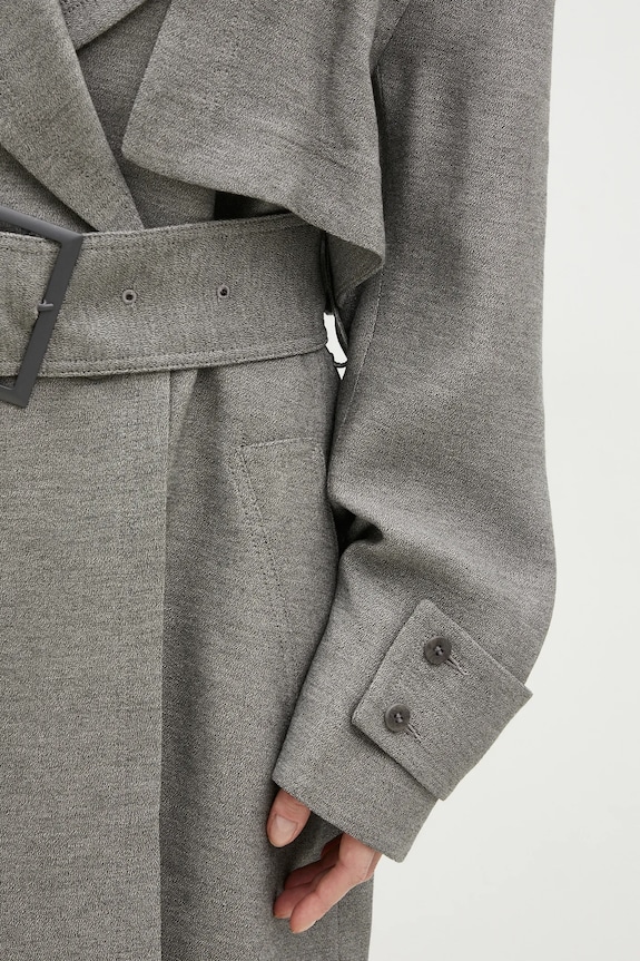 JW Anderson trench coat Longline Trench Coat gray CO0310.PG1640.929
