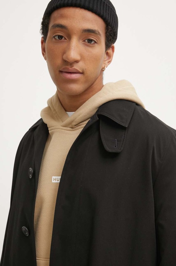 Παλτό HUGO μαύρο 50517771