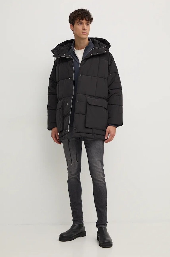 Jakna Armani Exchange XM000021.AF10247 crna NC24