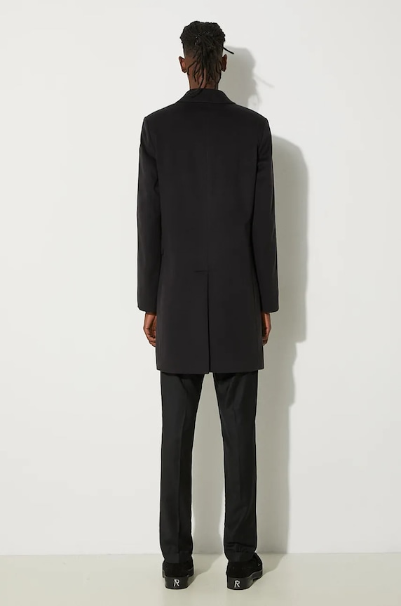 Abbigliamento Paul Smith cappotto in lana M1R.222P.J00110 blu navy