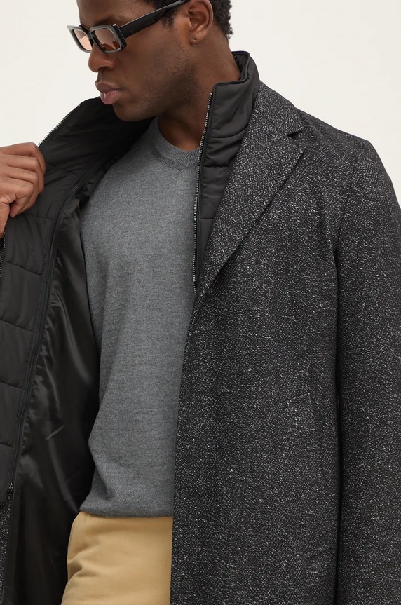 Παλτό από μείγμα μαλλιού BOSS 50528177