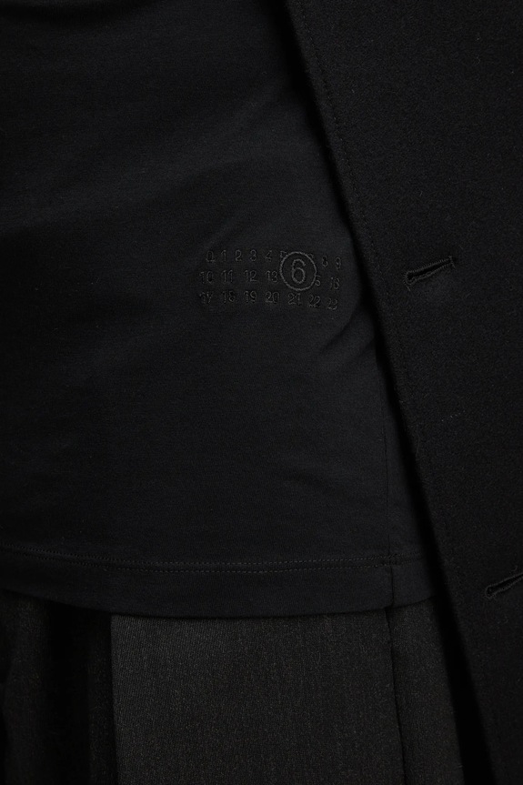 MM6 Maison Margiela płaszcz wełniany SH2AA0008.S52207