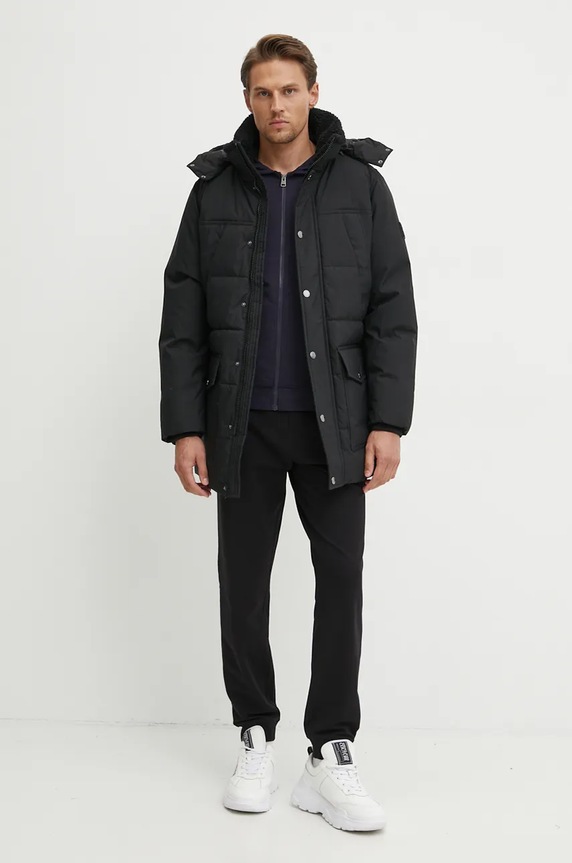 Bunda Tommy Hilfiger MW0MW36593 černá AW24