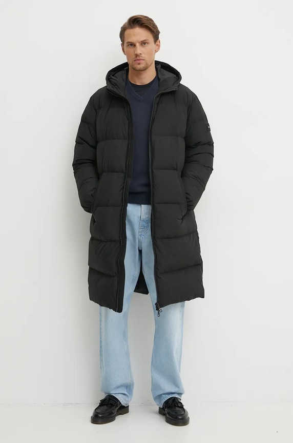 Tommy Hilfiger geaca de puf MW0MW37368 negru NC24