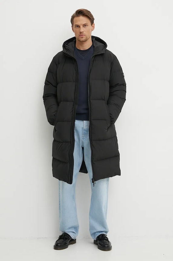 Tommy Hilfiger geaca de puf MW0MW37368 negru NC24