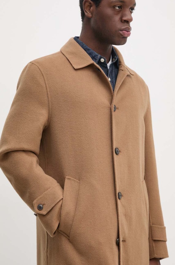 Μάλλινο παλτό Tommy Hilfiger MW0MW37395