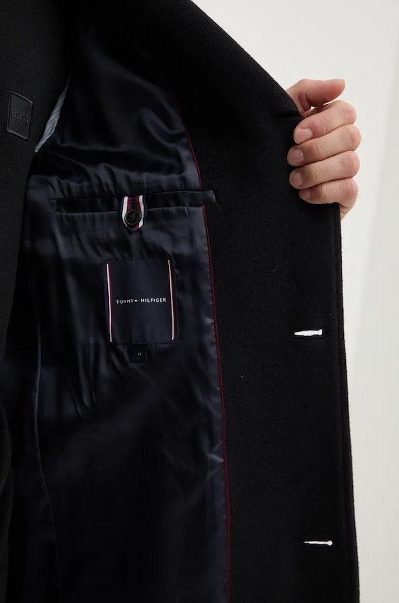 Tommy Hilfiger płaszcz wełniany MW0MW37956
