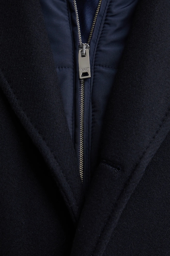 Vlněný kabát Hackett London HM403241R