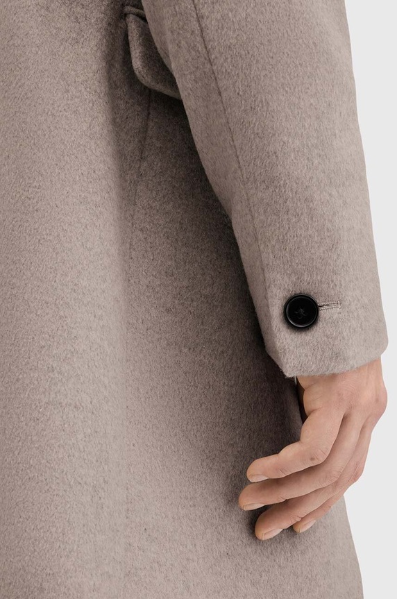 Ρούχα Παλτό από μείγμα μαλλιού AllSaints HARGROVE COAT M038OB γκρί