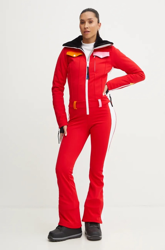 Rossignol kombinezon narciarski Sublime x JCC sporty zimowe czerwony RLNWJ29