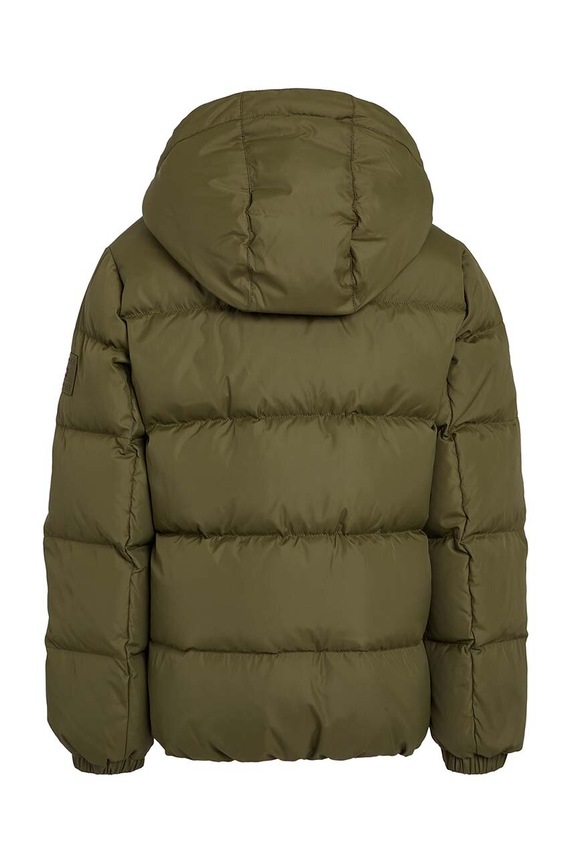 Chłopiec Tommy Hilfiger kurtka dziecięca KB0KB08341.9BYH.128.176 zielony