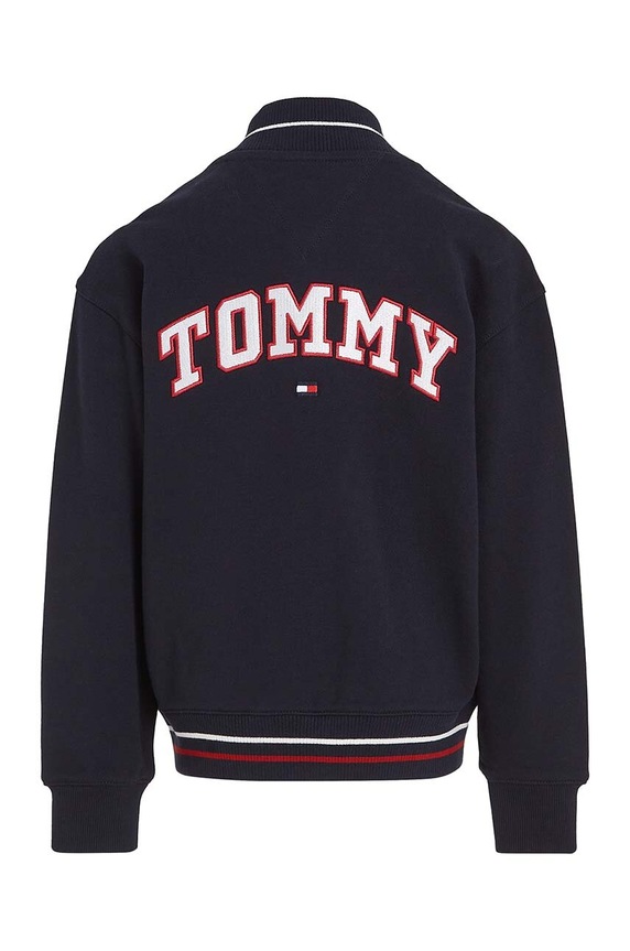 Chłopiec Tommy Hilfiger kurtka bomber dziecięca KS0KS00570.9BYH.128.176 granatowy