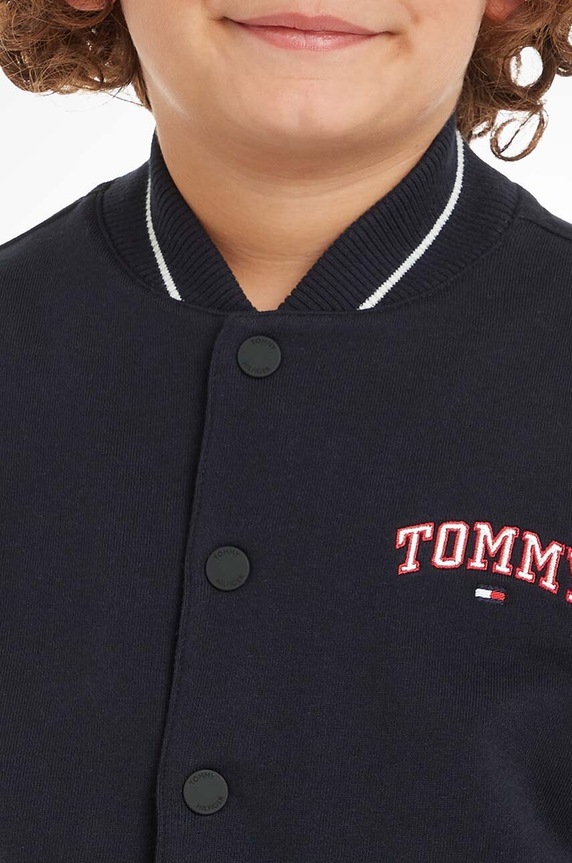Tommy Hilfiger kurtka bomber dziecięca KS0KS00570.9BYH.128.176 granatowy
