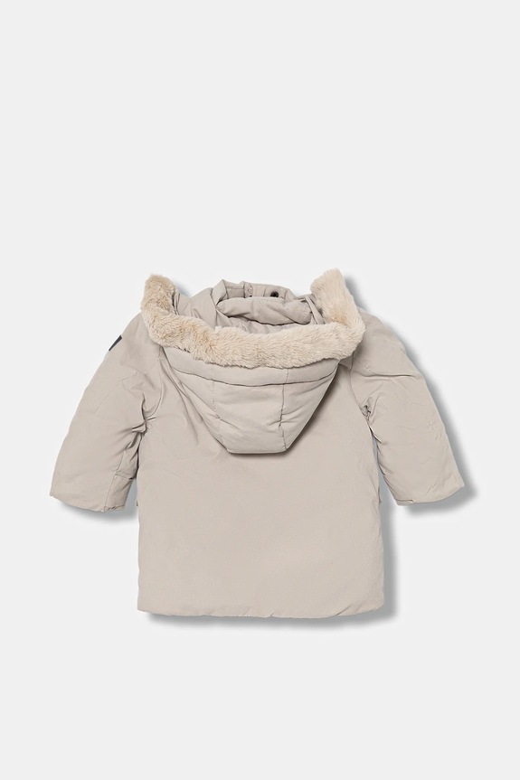 Mayoral parka dziecięca 4468.5F.Mini.9BYH beżowy AW24