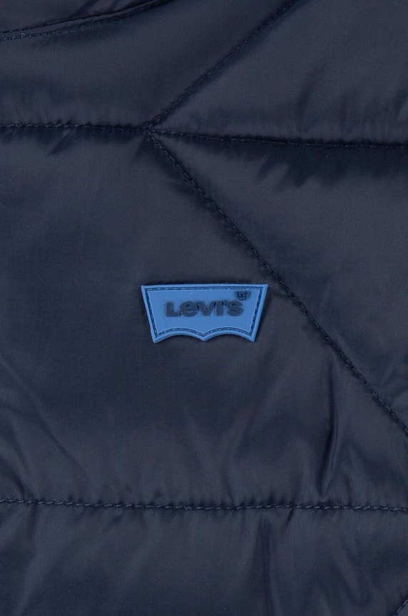 Chłopiec Levi's kurtka niemowlęca SHERPA LINED PUFFER JKT 6EL257 niebieski