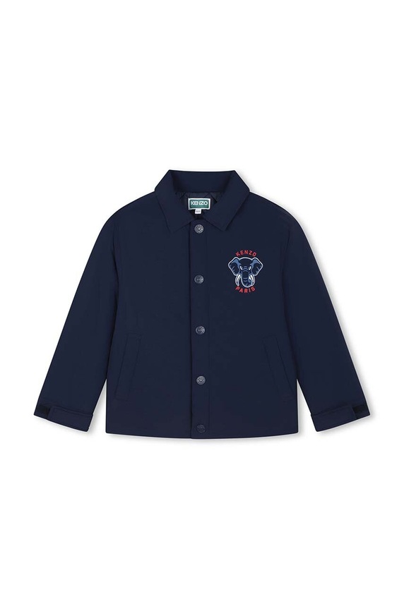 Kenzo Kids kurtka dziecięca K60721.86.108 granatowy AW24